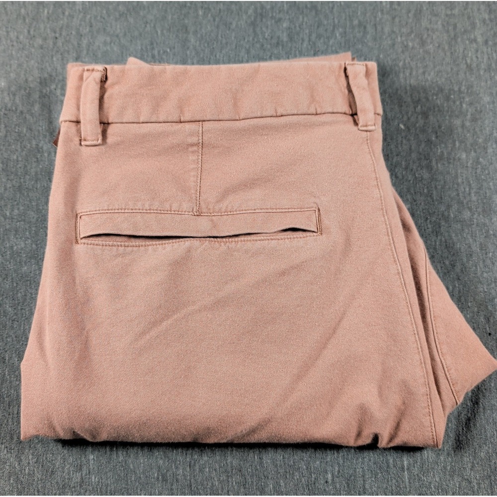 LULULEMON Commission Mens 32x30 Pants ABC Tech‎ Canvas Dye Charcoal Red LM5ACNS